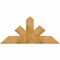 Ekena Millwork Saratoga Rough Sawn Timber Gable Bracket, Western Red Cedar, 48"W x 22"H x 6"D x 6"F, 11/12 Pitch GBW048X22X0606SAR00RWR - alternate 1